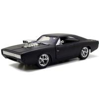 ราคา รถโมเดลสีดำด้านเปิดประตูกระโปรงหลังได้ ด้านหน้าถอดได้ Jada 97174 Doms Dodge Charger R/t 1/24 (5144279467)