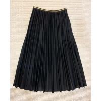 ราคา กระโปรงพลีทสีดำ ขอบทอง (17824808376)