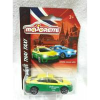 ราคา (แท็กซี่เขียวเหลือง) Majorette Thai Taxi ไทยแท็กซี่ ของใหม่ในแพ็ค รถเหล็ก (57957656981)