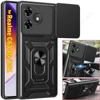ราคา Realme C63 / C61 Softcase SLIDE ARMOR เคสป้องกันกล้อง Hp Realme C63 / C61 (54107328923)