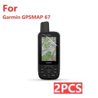 ราคา 2PCS สําหรับ Garmin GPSMAP 67 67i ฟิล์มกันรอยหน้าจอ Anti-Glare ฟิล์มกระจกแบบยืดหยุ่น (23262184563)