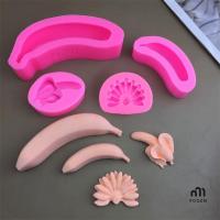ราคา Koqzm แม่พิมพ์ซิลิโคนรูปกล้วย3D 1ชิ้นแม่พิมพ์เค้กกล้วยหอมทำมือเทียนแบบทำมือแม่พิมพ์ตกแต่งยิปซัมใหม่ (54508397108)