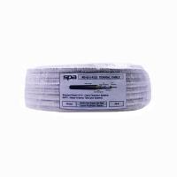 ราคา สายสัญญาณ 75ohm RG6/U #112U สีขาว shield 90% ทองแดงแท้ สำหรับเสาอากาศ สัญญาณดาวเทียม CCTV (ตัดความยาวตามต้องการ) (16964408923)