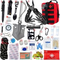 ราคา Car Survival First Aid Kit Full Set Molle Outdoor Gear Emergency Kits Camping Hiking Trauma Bag Fir (49453742419)