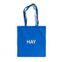 ราคา กระเป๋าผ้า HAY blue tote bag (used สภาพดี) (56104452016)