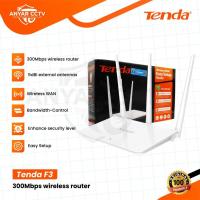 ราคา TENDA F3 เราเตอร์ไร้สาย 300Mbps เราเตอร์กําลังสูง (53203260417)