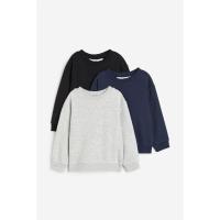 ราคา H&M(เอชแอนด์เอ็ม) เสื้อวอร์มแพ็ก 3 ตัว เด็กผู้ชาย 1173514_2 (26929009263)