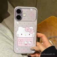 ราคา เคสโทรศัพท์โทรศัพท์ เหมาะสําหรับ iPhone Polka Dot Hello Kitty หน้าต่างขนาดใหญ่เปลี่ยนทันที 17 เคสโทรศัพท์เหมาะสําหรับ iPhone17promax 16 15 14pro เคสป้องกัน P3TY (52207954814)