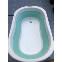 ราคา อ่างอาบน้ำ อ่างอาบน้ำพับได้สีเขียว (14381694957)