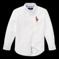 ราคา มือ 2 ใส่ไป 2 ครั้ง Polo ralph lauren big pony cotton oxford shirt (1242528379)