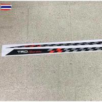 ราคา สติ๊กเกอร์* TRD sportivo ลายตาราง ติดข้างไฟหน้า Toyota YARIS year 2015 ขนาด 4 x 143 cm priceต่อชุดมี 2 ข้าง (43074662240)