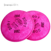 ราคา 400pcs tranquillt 200 คู่ 3M 2091 กรองสําหรับ 6200,6800,7502 เครื่องช่วยหายใจ US (47508783641)