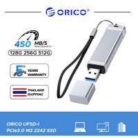 ราคา Orico แฟลชไดรฟ์ USB 3.0 แบบโลหะ ขนาด 411MB/S 512GB 256GB 128GB 64GB Type C U Disk (UFSD-I) (28716341877)