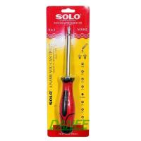 ราคา ไขควง สลับหัว SOLO ไขควงสลับหัว 8IN1 Screw Driver (No.802) ไขควงสลับ (14723031068)