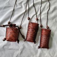 ราคา กระเป๋าสาน กระจูด กระเป๋าสะพาย Handmade woving bag (19173739475)