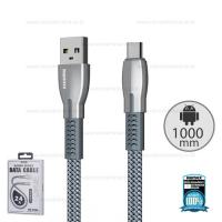 ราคา REMAXแท้!!! สายชาร์จ Micro 2.4A ยาว1M เทา RC-159m **รับประกัน1ปี** (3593933975)
