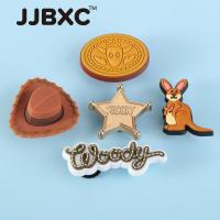 ราคา JJBXC ตัวติดรองเท้า charm หัวเข็มขัดลาย Woody สไตล์คาวบอย น่ารักสดใส อุปกรณ์ตกแต่งรองเท้า (46453045768)