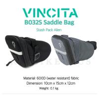 ราคา กระเป๋าใต้อานจักรยาน Vincita รุ่น B032S มีสีดำและสีเทา (28868200489)