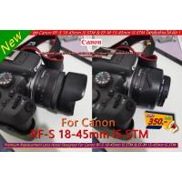 ราคา ฮูดเลนส์ Canon RF-S 18-45mm f/4.5-6.3 IS STM / EF-M 15-45mm f/3.5-6.3 IS STM IS STM ทรงกลีบดอกไม้ มือ 1 (25607943382)