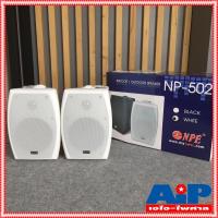 ราคา สีขาว NPE NP502 ตู้ลำโพง แขวน 5นิ้ว 2ทาง ตู้แขวน ติดผนัง ตู้ ลำโพง 5นิ้ว เครื่องเสียง NP 502 NP-502 เอไอ-ไพศาล (6739061153)