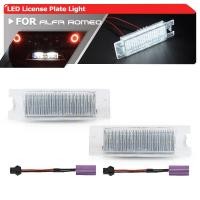 ราคา 2PCs Canbus Led จํานวนใบอนุญาตไฟอัตโนมัติหลอดไฟสําหรับ Alfa Romeo 147 156 159 166 Giulietta Mito GT Spider MiTo (47258768723)