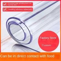 ราคา PVC ผ้าคลุมโต๊ะใส กันน้ำ นุ่ม สำหรับห้องนั่งเล่น โต๊ะกาแฟ ป้องกันการตกแต่งบ้าน (40708102609)