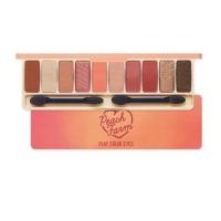ราคา Etude play color eyes peach farm ของแท้ 100%, อายแชโดว์ 10 เฉดสีจากผลพีช (4088095321)