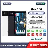 ราคา Google Pixel 2XL สมาร์ทโฟน Snapdragon 835 Octa Core 4GB 64GB/128GB ลายนิ้วมือ 4G LTE ใช้แล้ว 98% ใหม่ (19294269133)