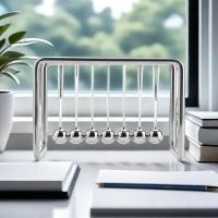 ราคา [Legend6] 7 ลูกนิวตัน Cradle Balance ลูกลูกตุ้มเดสก์ท็อปตกแต่ง Motion ของเล่นวิทยาศาสตร์ฟิสิกส์ Gadget วิทยาศาสตร์ตกแต่งบ้าน (44479365924)