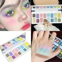 ราคา 16 สี Eyeshadow Palettes Blue Green Earth Color Eye Shadow Spring Summer Cool Tone Shadow Palette Matte Eye Pigments แต่งหน้า (25345668552)
