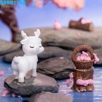 ราคา BARR1YRB กวางสีชมพูภูมิทัศน์ไมโคร, ตกแต่งเรซิ่นมินิสีชมพูกวางรูปปั้น, เรซิ่นกวางตุ๊กตาสีชมพูกวางขนาดเล็กตุ๊กตาตะกร้าผลไม้รูปปั้น Home Desktop (53708860012)