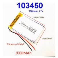 ราคา Battery Li-Polymer 103450 3.7V 2000mAh (0454) (24557497079)