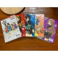 ราคา มังงะเค-อง K-on เล่ม 1-4 + เล่มพิเศษ 1 เล่ม (19561635080)