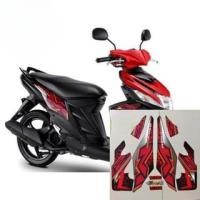 ราคา MERAH Yamaha Mio m3 125 mio125 2024 สีดําสีแดง Striping รายการตัวถังมาตรฐาน (50707679217)