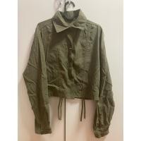 ราคา พร้อมส่ง เสื้อเชิ้ตแขนยาว สีเขียวขี้ม้า (มือสอง) (40372137022)