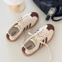 ราคา ♞,♘Adidas VL Court 2.0 Cream Brown แท้ 100% lkj (28526135953)