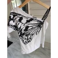 ราคา เสื้อยืดสีขาวเว้าไหล่ (40355730205)