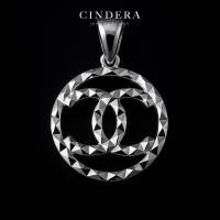 ราคา จี้ทองคำแท้ 18K รุ่น CC ตัวเรือนทอง 18K ITALY 750 มีใบรับประกันสินค้า (26587223492)