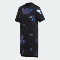 ราคา Adidas ORIGINALS ORIGINALS Large Logo Tee Dress ผู้หญิง สีดำ FS7234 มือ2 แท้100% (42812161231)