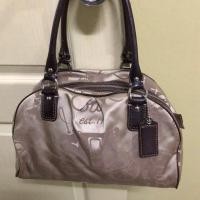 ราคา ของแท้ 100% กระเป๋า Coach ทรงหมอนLINE รถม้ามือสอง (7022193990)