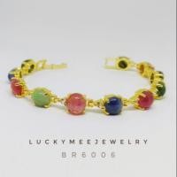 ราคา สร้อยข้อมือพลอยแท้​ กำไลข้อมือ​ อัญมณี​ สร้อยข้อมือหยก​ สร้อยข้อมือทับทิม​ สร้อยข้อมือหยก​ ทับทิม​แท้ ไพลิน​แท้​หยกแท้ (1925242283)