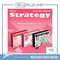 ราคา [Lucky Draw] TWICE - 14th Mini Album [ Strategy ] (Platform_Nemo ver) (29670147979)