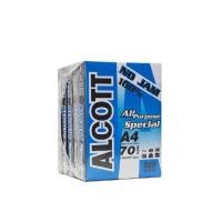 ราคา ALCOTT กระดาษถ่ายเอกสาร A4 70 แกรม (5รีม / แพ็ค) - ห่อสีฟ้า (54850681393)