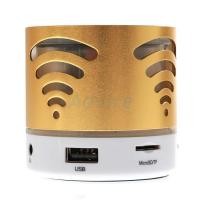 ราคา TECFON ลำโพงบลูทูธ ขนาดเล็กสำหรับพกพา Bluetooth(SP-945)Gold (153063170)