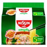 ราคา นิสชิน บะหมี่กึ่งสำเร็จรูป รสหมูสับ 60กรัม x 5 ซอง (11530343320)