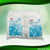 ราคา สําลีก้อน เอโร่ 40 กรัม (4ห่อ) Cotton Balls Aro (23784656050)