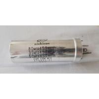 ราคา Nichicon Capacitor คาปาซิเตอร์ 3 ค่าในตัว 80 uf/ 450 V, 30 uf/ 450 V, 50uf/ 450 V ขนาด 4.4 x 12 cm (29277955022)