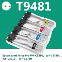 ราคา หมึกอิงค์เจ็ท Inkjet Epson T948 Epson T9481 T9482 T9483 Epson WorkForce Pro WF-C5290 WF-C5790 WF-C5210 WF-C5710 Printer (13897841914)