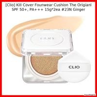 ราคา [Clio] Kill Cover Founwear Cushion The Origianl SPF 50+, PA+++ 15g*2ea #23N Ginger / Korean Cushion Foundation / SPF 50+ (50005917808)
