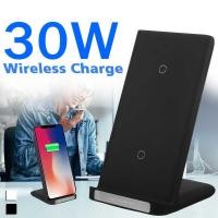 ราคา ❤ 30W Qiที่ชาร์จแบบไร้สายfast Charging Standสนับสนุนสำหรับiphone11 (28602338027)